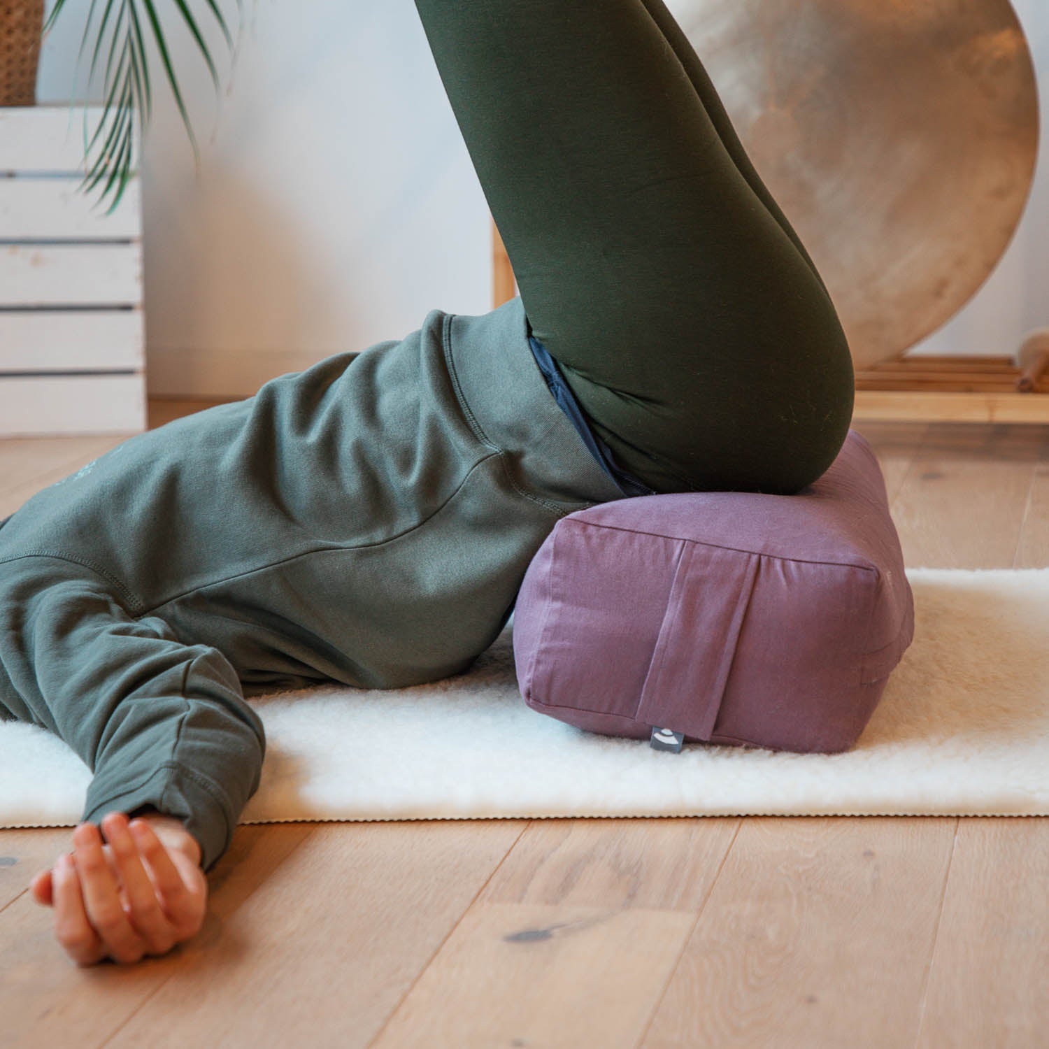 Yoga Bolster para Posturas de Relajación | Yogaye – Etiquetado