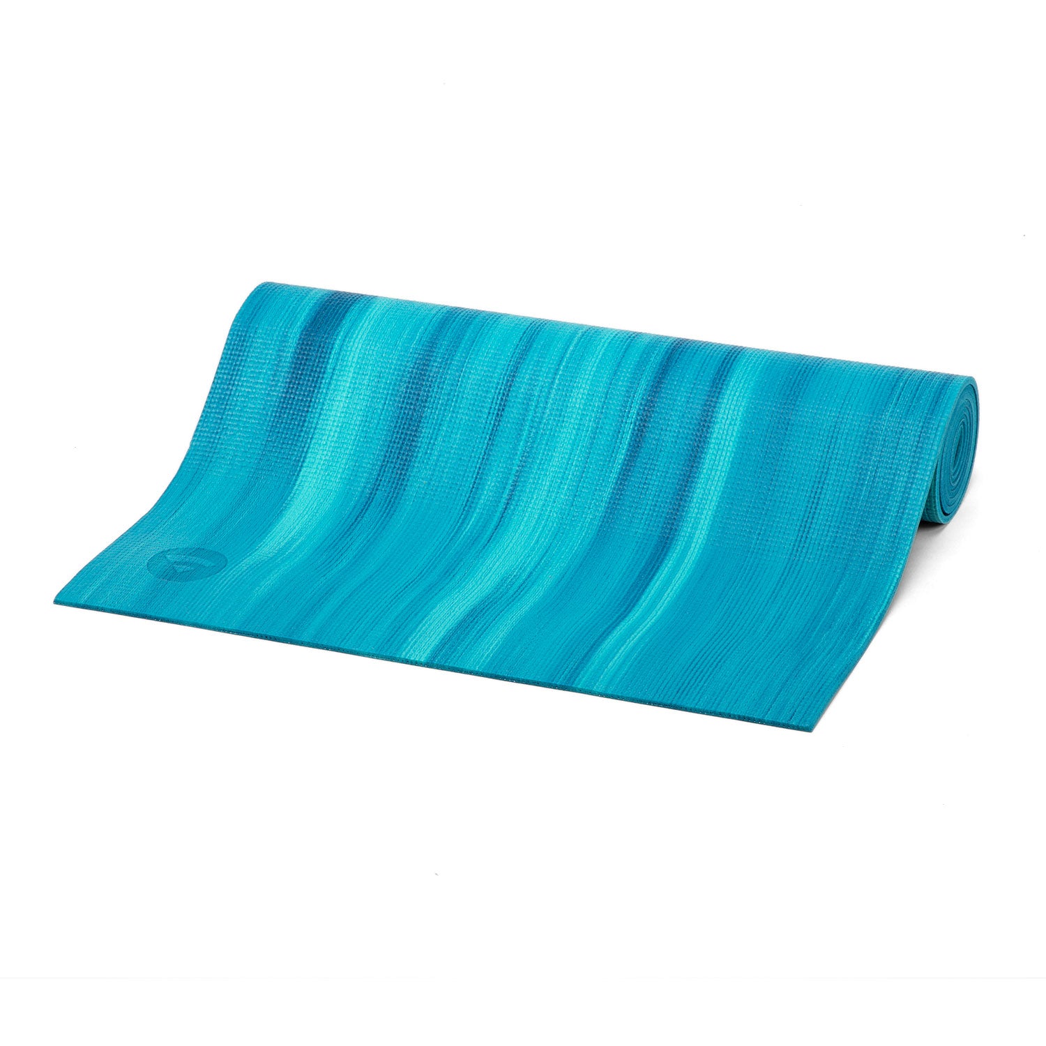 Esterilla de pilates y yoga incl. ojales, LxAxA 140x60x0,6 cm, azul