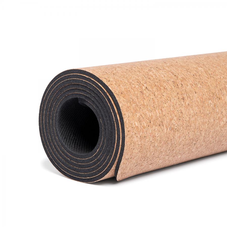 Cork Yoga Mat - 100% natural, antibacterial and non-slip