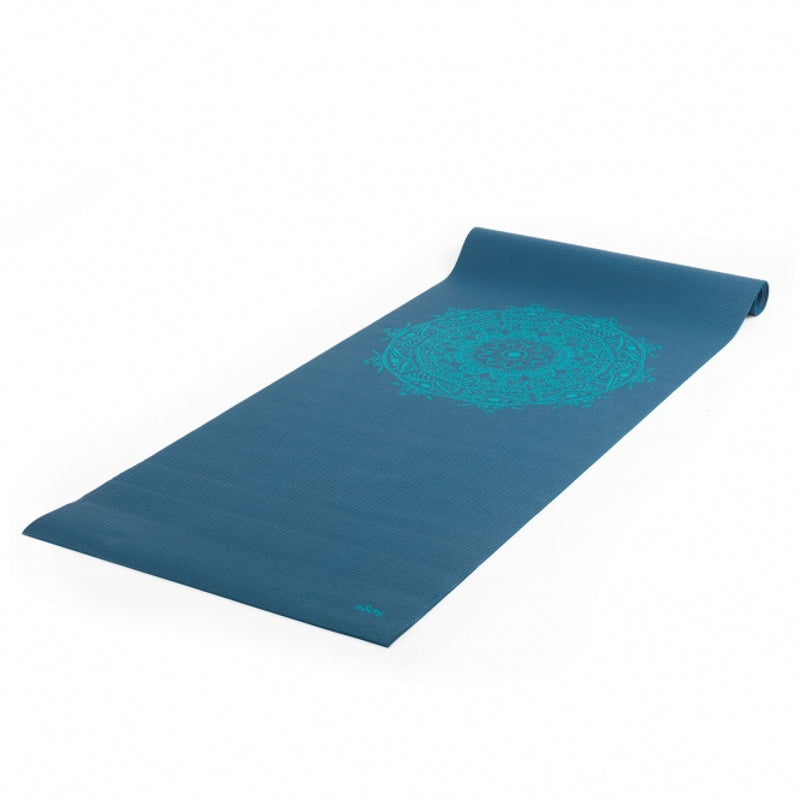 Esterilla de yoga portátil de 2,05 × 24,01 pulgadas, esterilla deportiva  gruesa, esterilla de ejerci yeacher