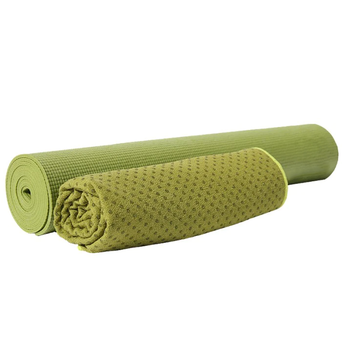 Auténtico Yoga gruesa manta - Yoga suave tejido de microfibra de MANTA Manta  de poliéster y poliamida